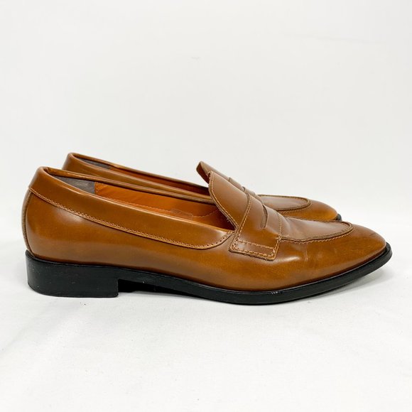 Everlane Shoes - EVERLANE The Modern Penny Loafer Cognac Leather